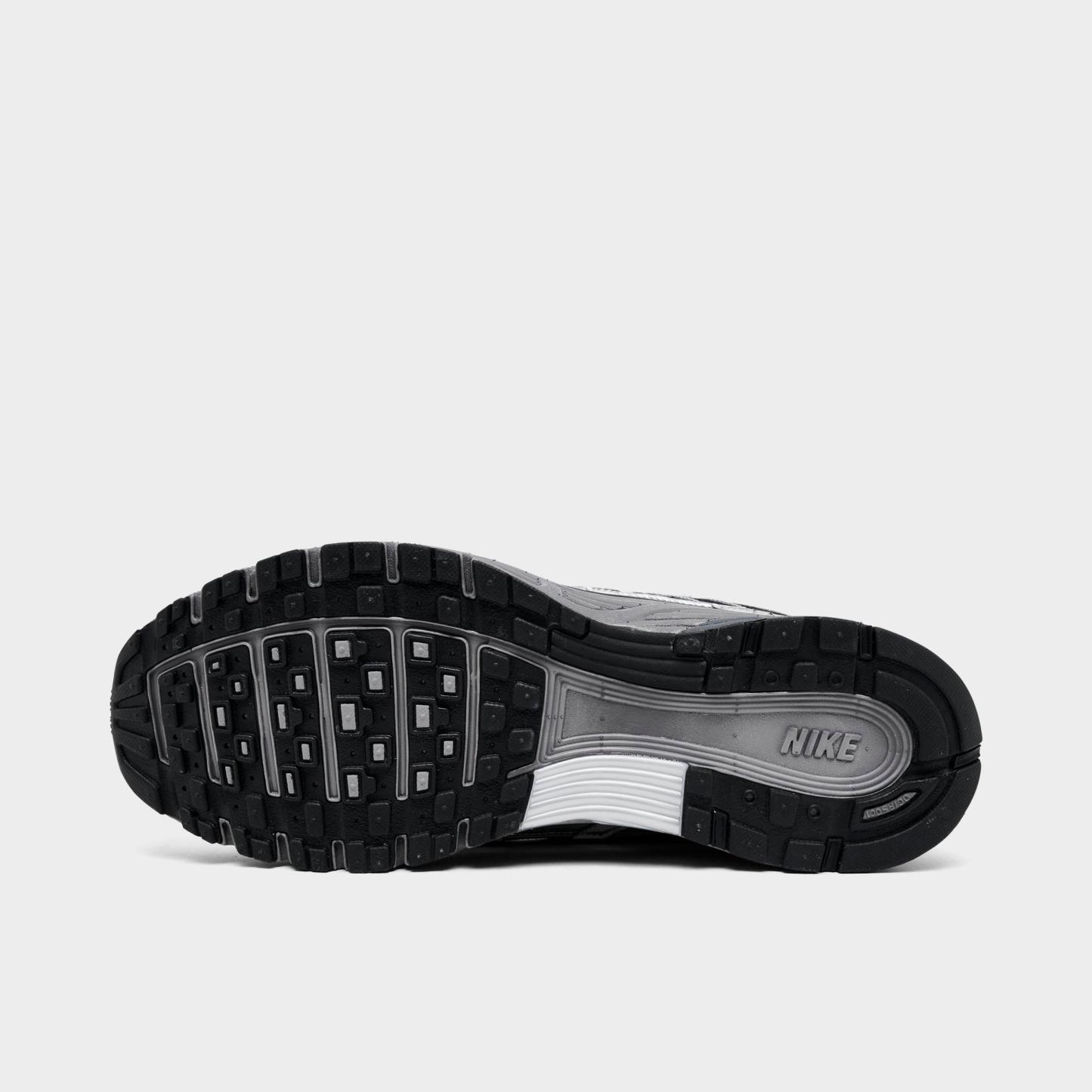 Men's Nithtke P-6000 Casual Shoes - Part 2 - Black/Metallic Silver/Pencil Point - Bottom view