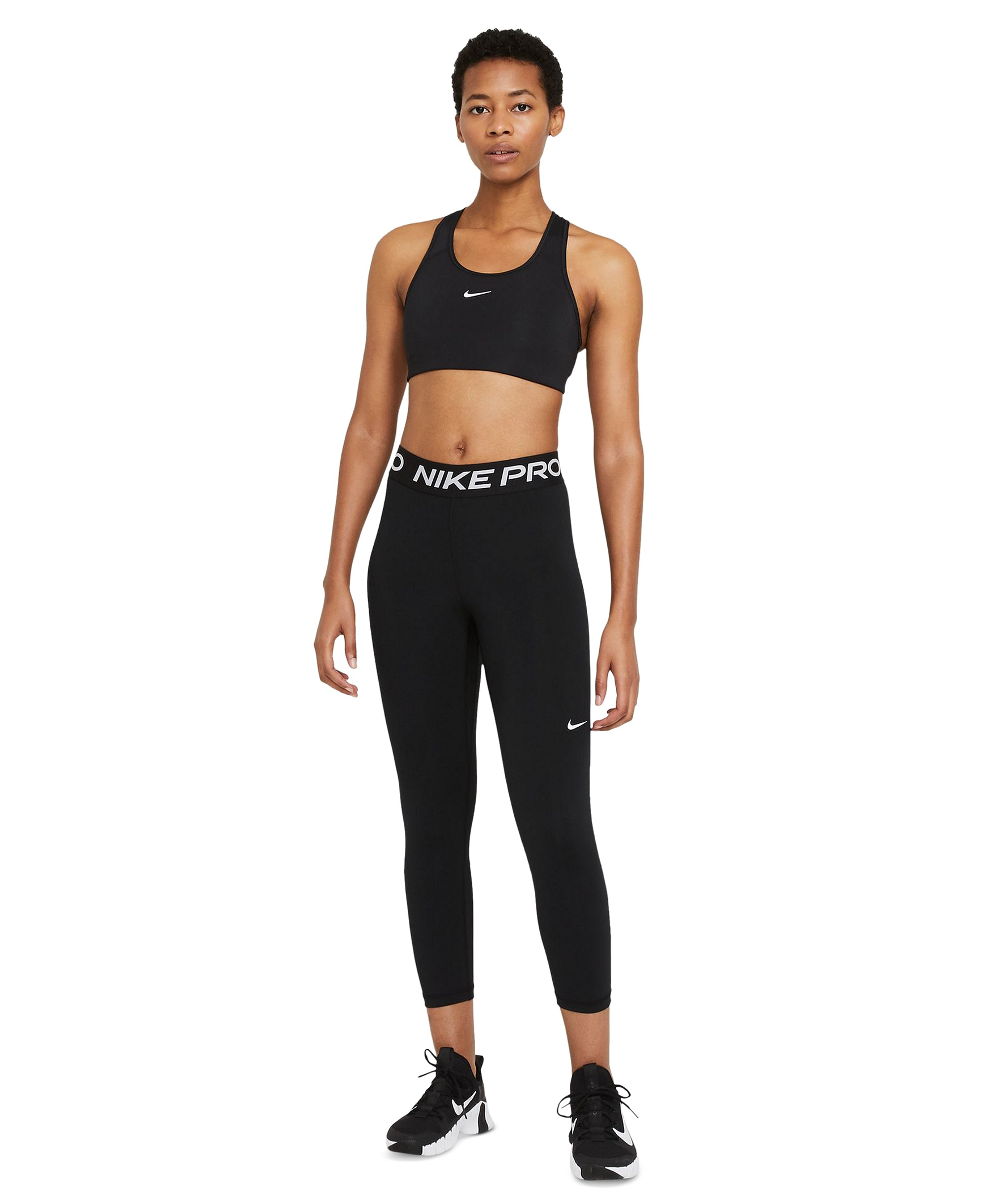Nike Women's Pro 365 & Dri-Fit Bottoms - Black