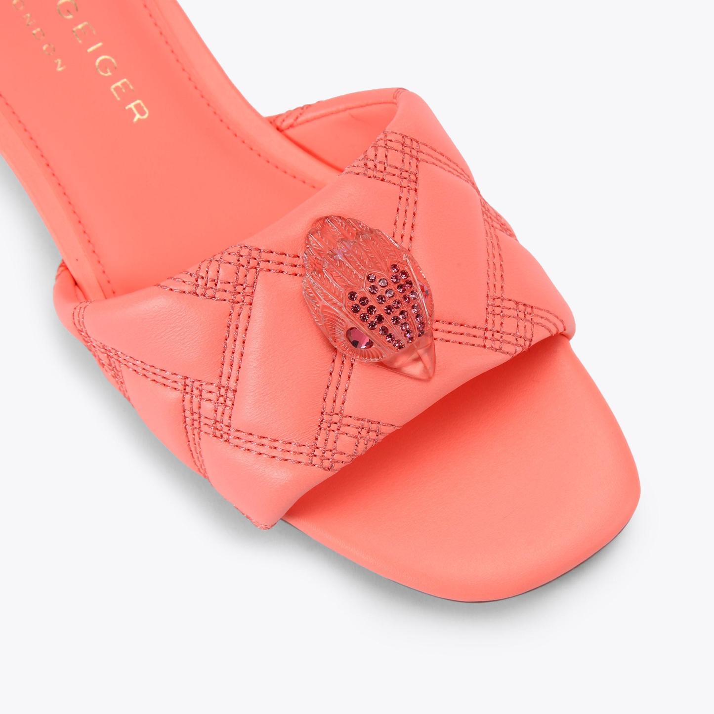 Kurt Geiger London Kensington Flat Sandal - Pink - view 5