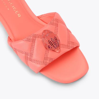 Kurt Geiger London Kensington Flat Sandal - Pink - view 5