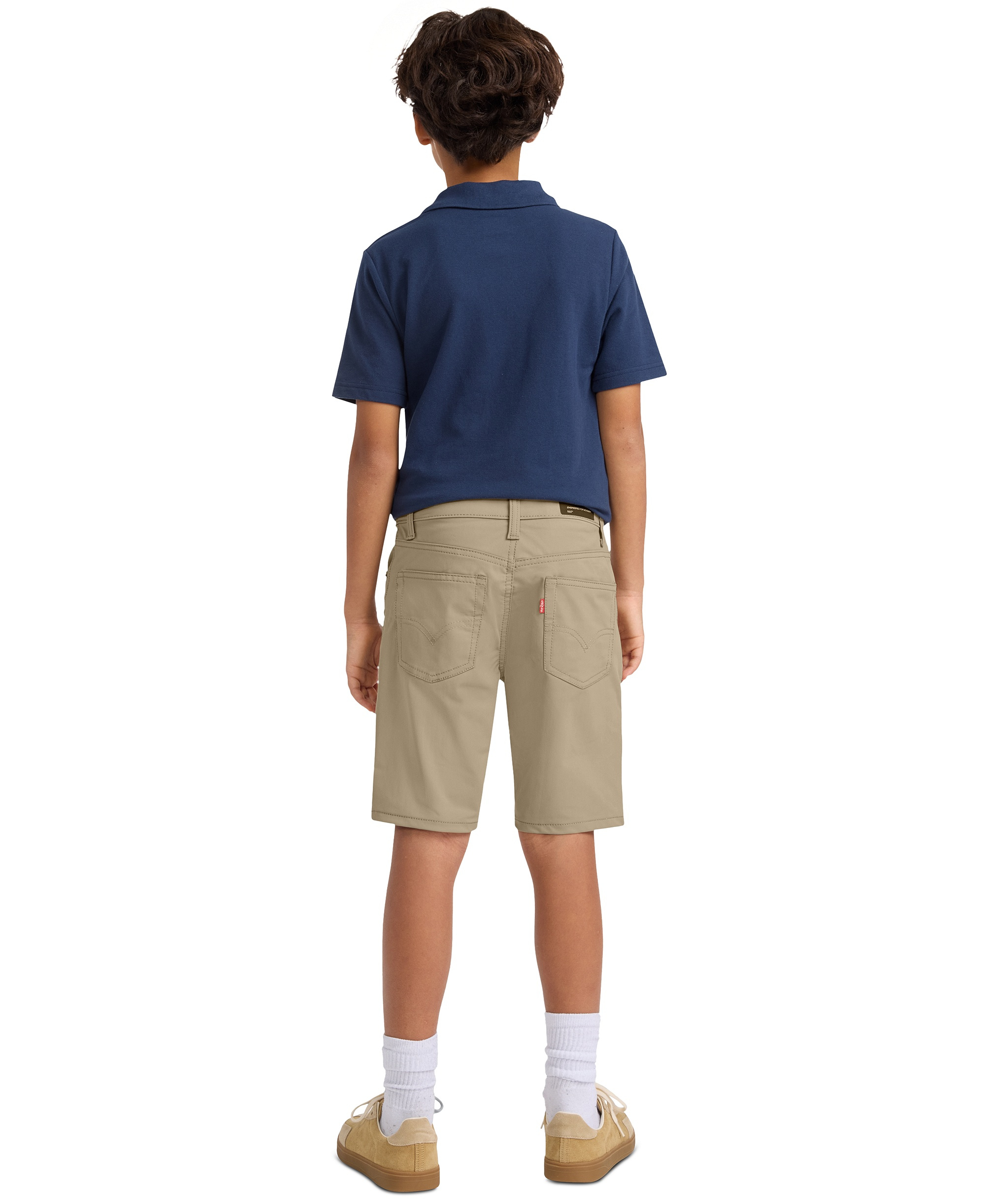 Levi's Boys' 8-20 Slim-Fit Performance Stretch Shorts - Harvest Gold