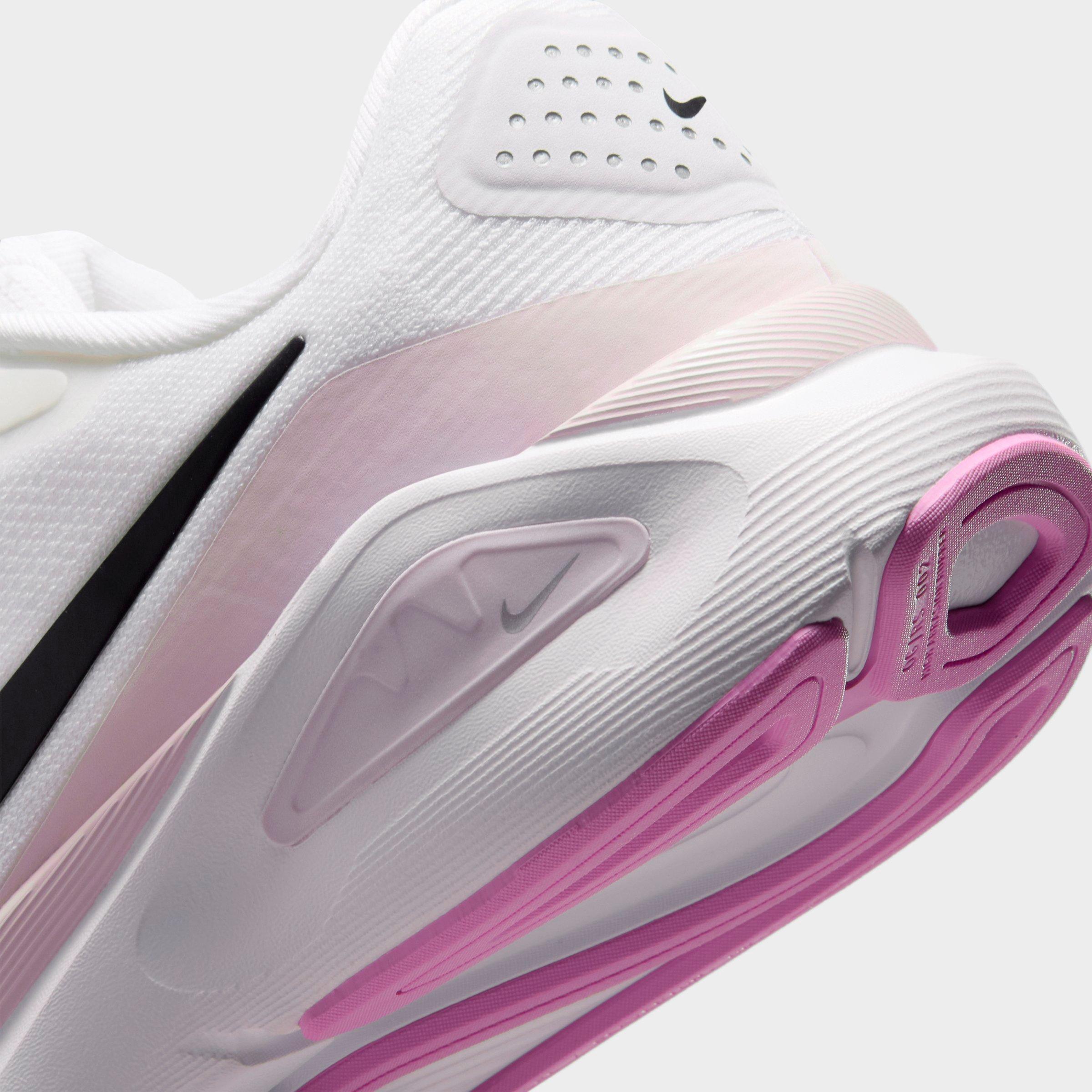 Women's Nithtke Structure 26 Running Shoes - White/Bleached Lilac/Light Magenta/Black - Detail shot