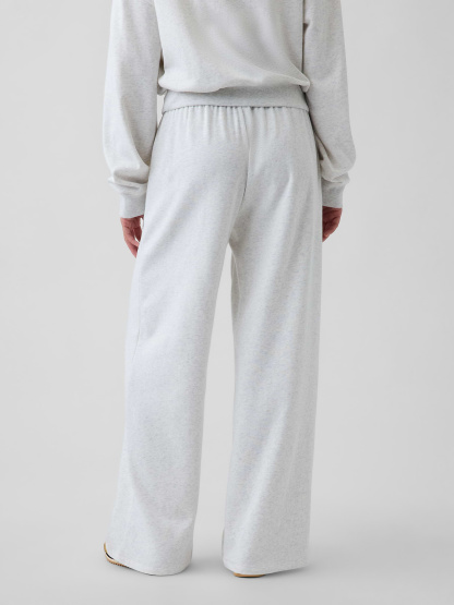 Mid Rise VintageSoft Terry Loose Sweatpants - Pale heather grey