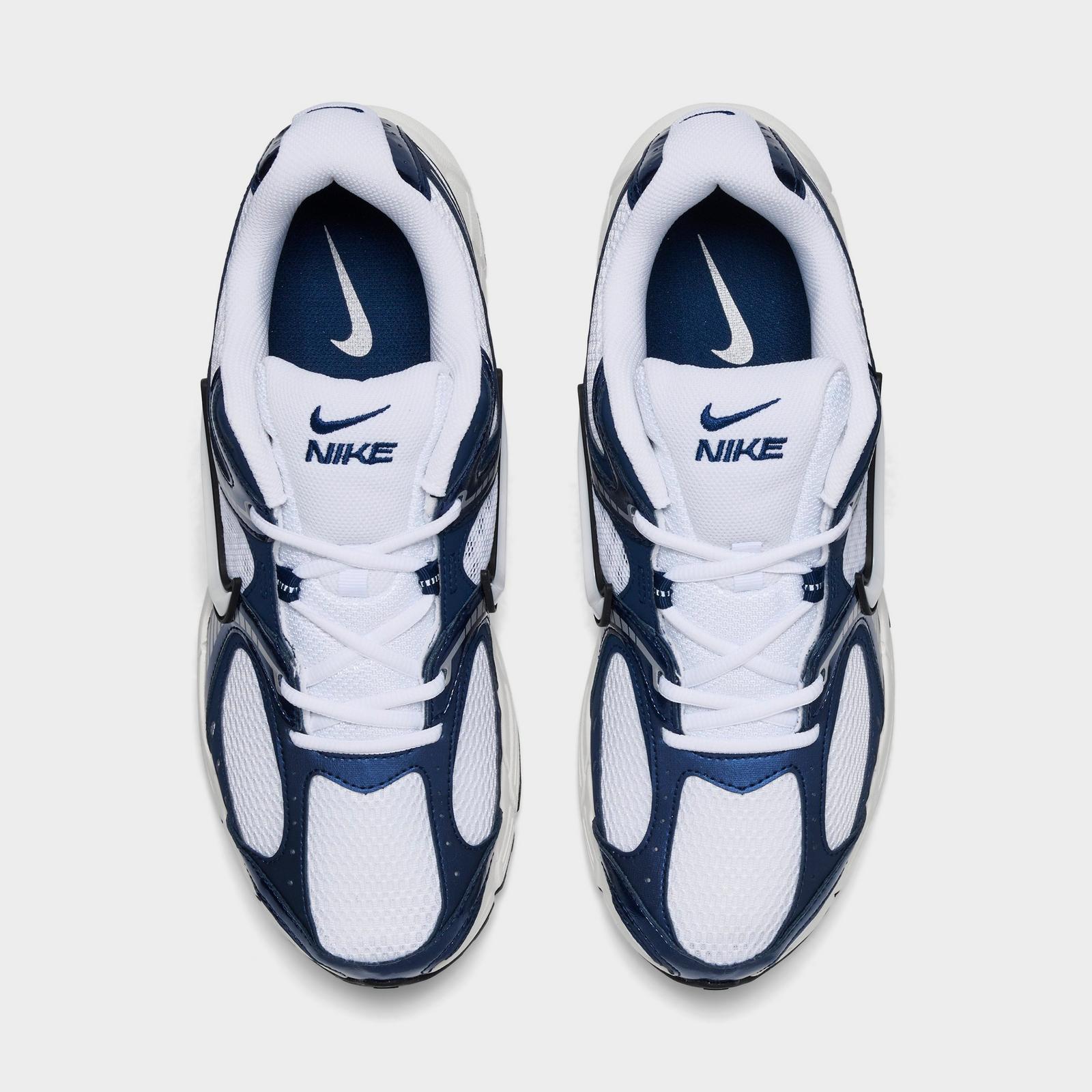 Men's Nike V5 RNR Casual Shoes - White/Midnight Navy/Metallic Silver/White