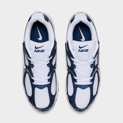 Men's Nike V5 RNR Casual Shoes - White/Midnight Navy/Metallic Silver/White