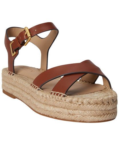 Lauren Ralph Lauren Women's Emeryn Espadrilles Sandals - Lauren Tan
