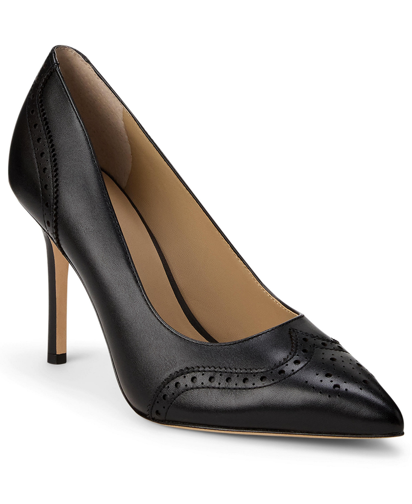 Lauren Ralph Lauren Women's Lynden Stiletto Heel Pumps - Black
