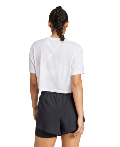 adidas Women's Train Essentials Boxy Workout T-Shirt - White