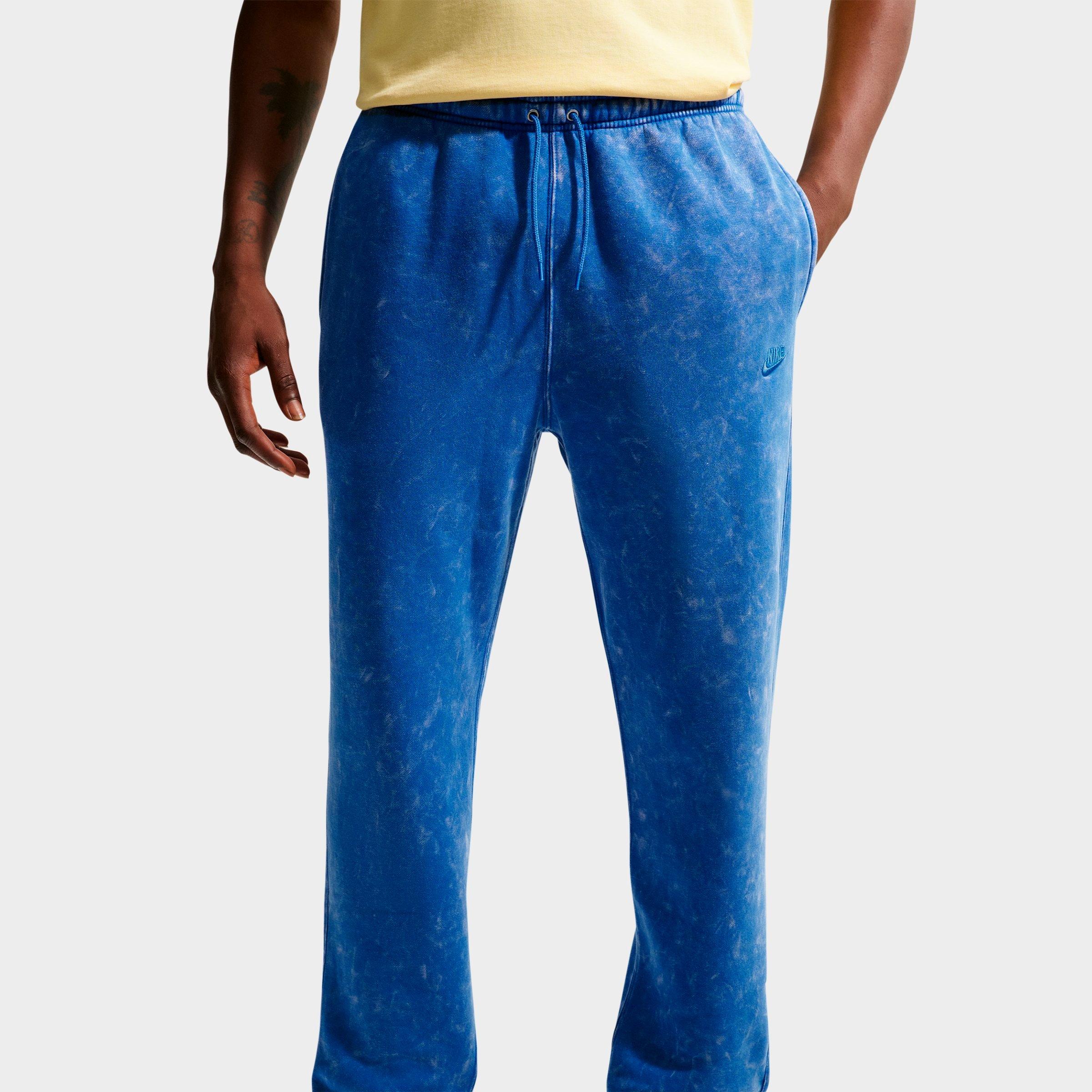 Men's Nithtke Sportswear Club Washed Cuffed Fleece Pants - Game Royal/Game Royal