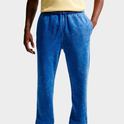 Men's Nithtke Sportswear Club Washed Cuffed Fleece Pants - Game Royal/Game Royal