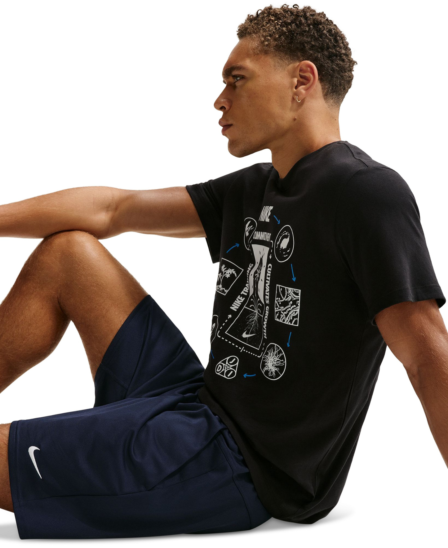 Nike Men's Flex Training Shorts - Obsedian