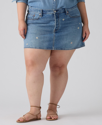 Levi's Premium Women's Icon Cotton Denim Skirt - Bee In The Bonnet Skirt