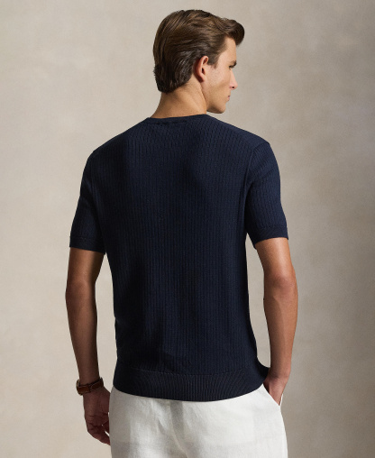 Polo Ralph Lauren Men's Crewneck Sweater - Hunter Navy