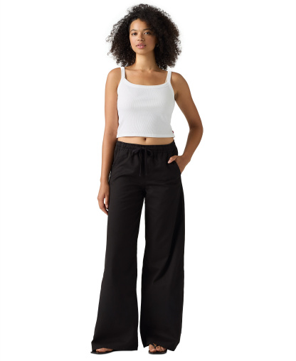Levi's Women's Essential Wide-Leg Pants - Meteorite