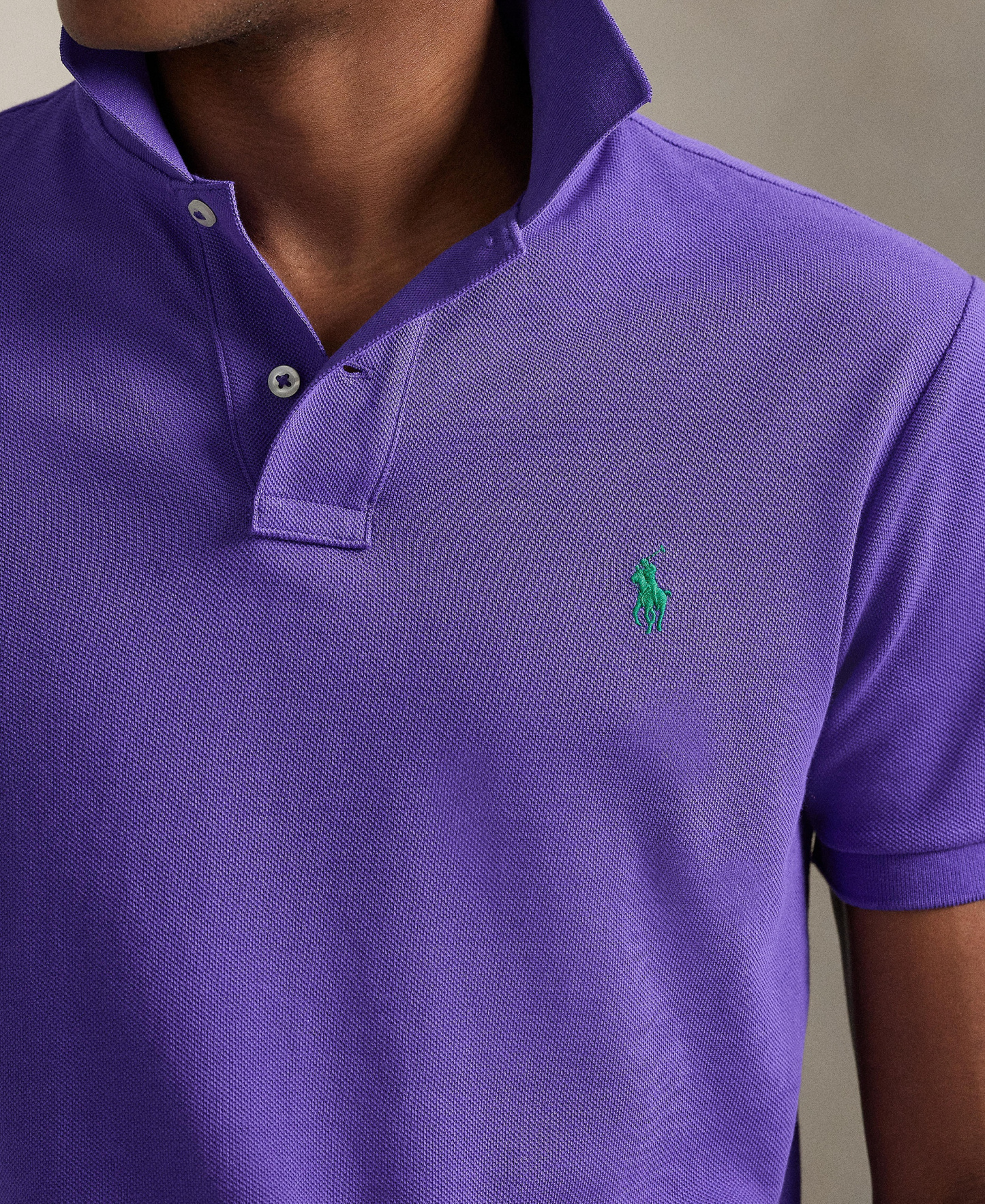 Polo Ralph Lauren Men's Classic-Fit Cotton Polo Shirt - Cabana Purple