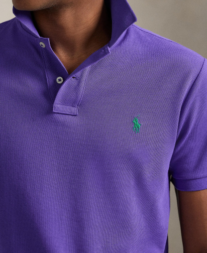 Polo Ralph Lauren Men's Classic-Fit Cotton Polo Shirt - Cabana Purple