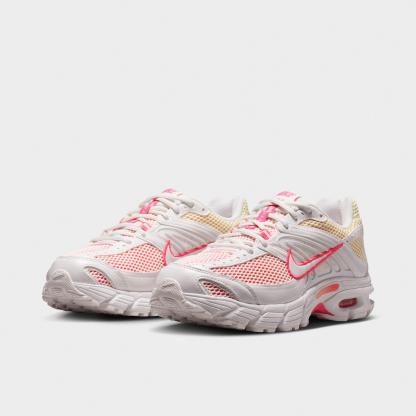 Women's Nithtke Air Max Moto 2K Casual Shoes - Part 1 - Summit White/Hyper Pink/Orange Pulse/Summit White - Both shoes facing left