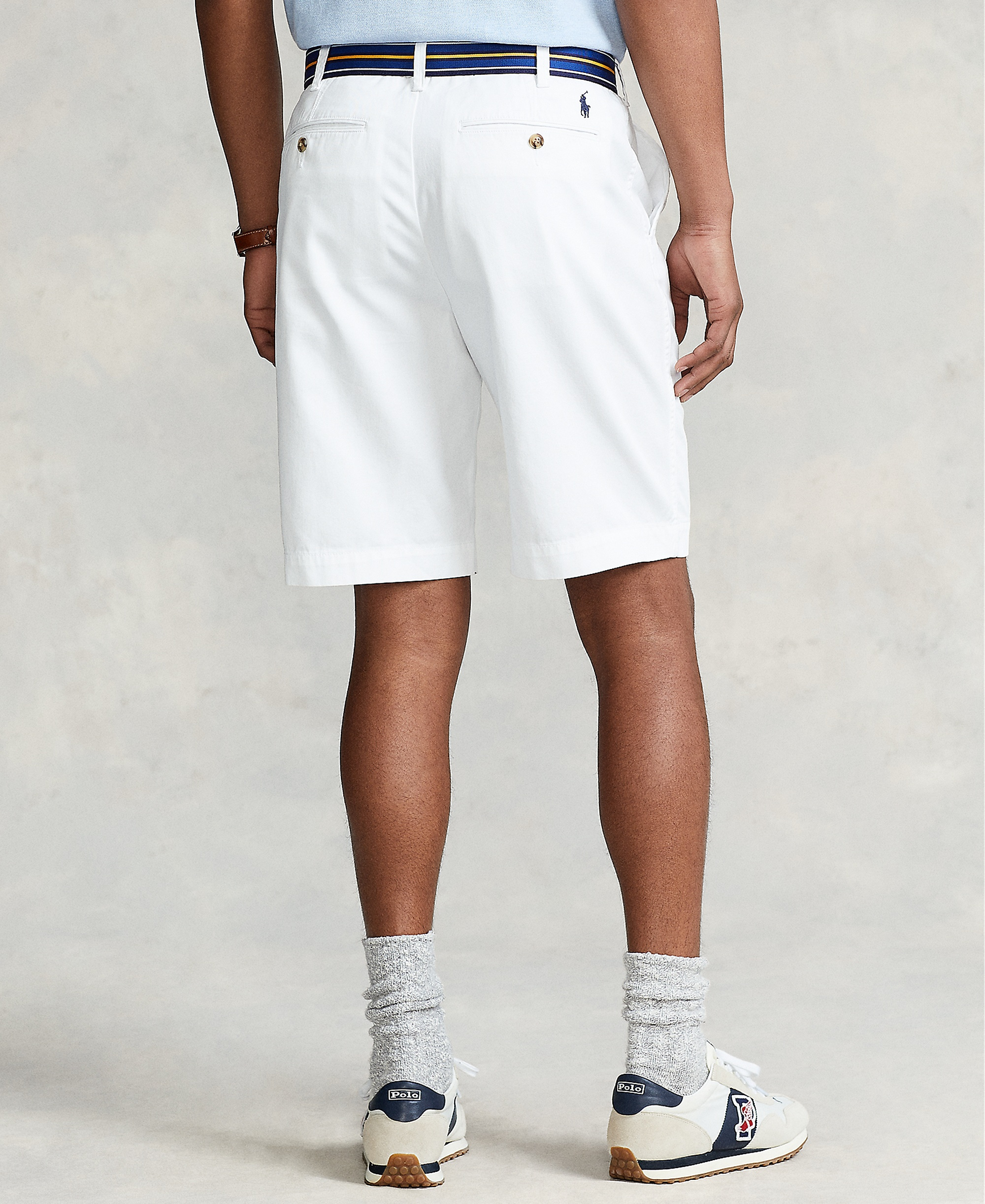 Polo Ralph Lauren Men's Relaxed Fit Twill 10" Short - White
