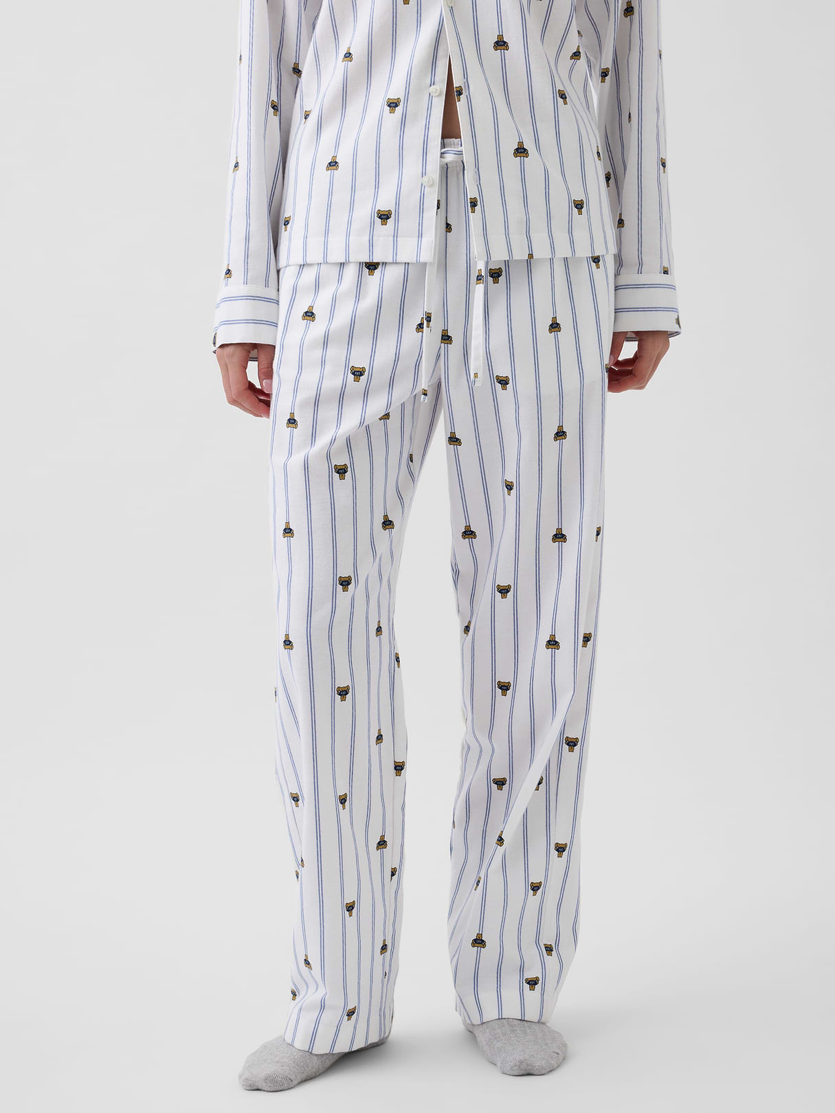 Adult Softest Flannel PJ Pants - Brannan stripe