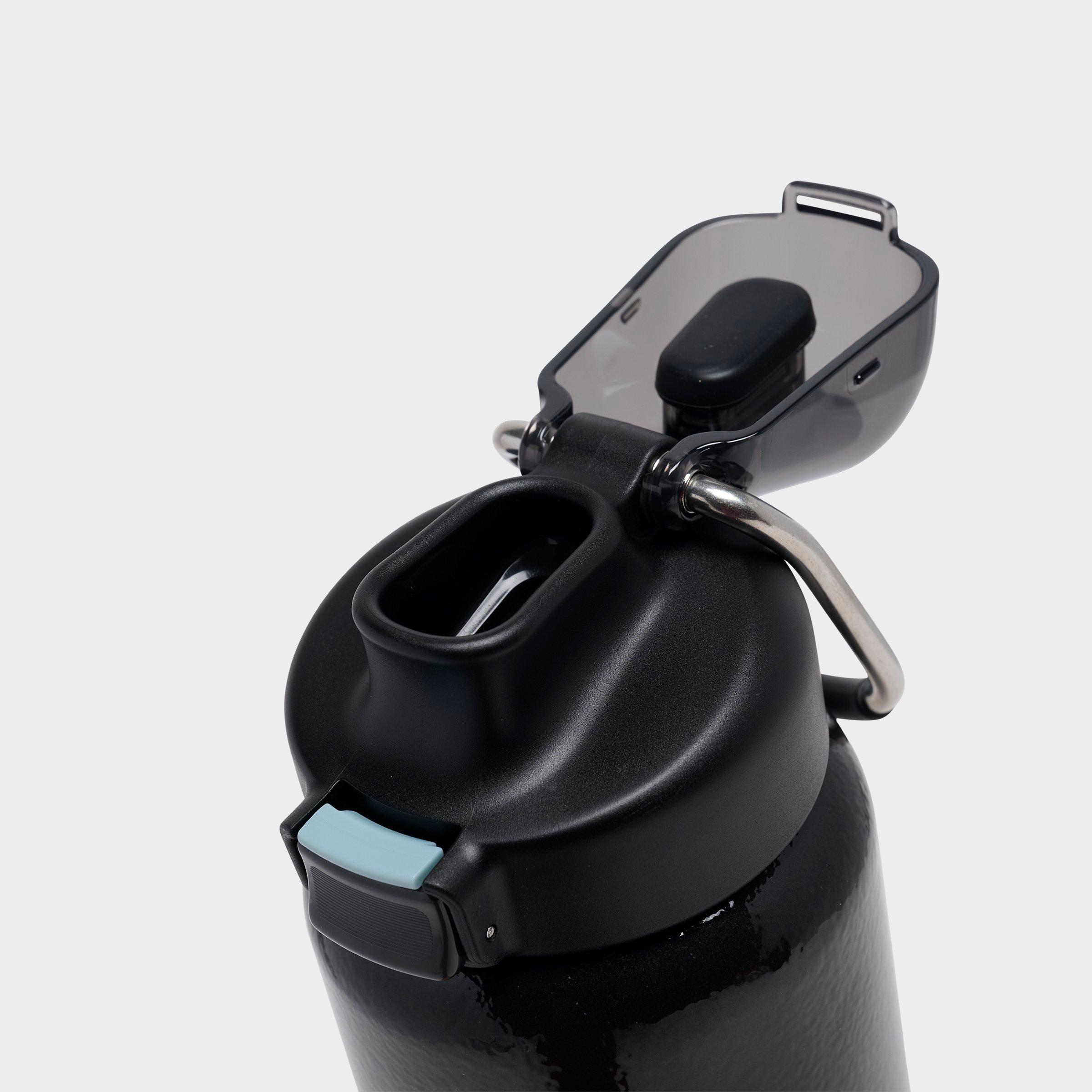 Stanley Wellspring Water Bottle (24 oz) - Hammertone Black