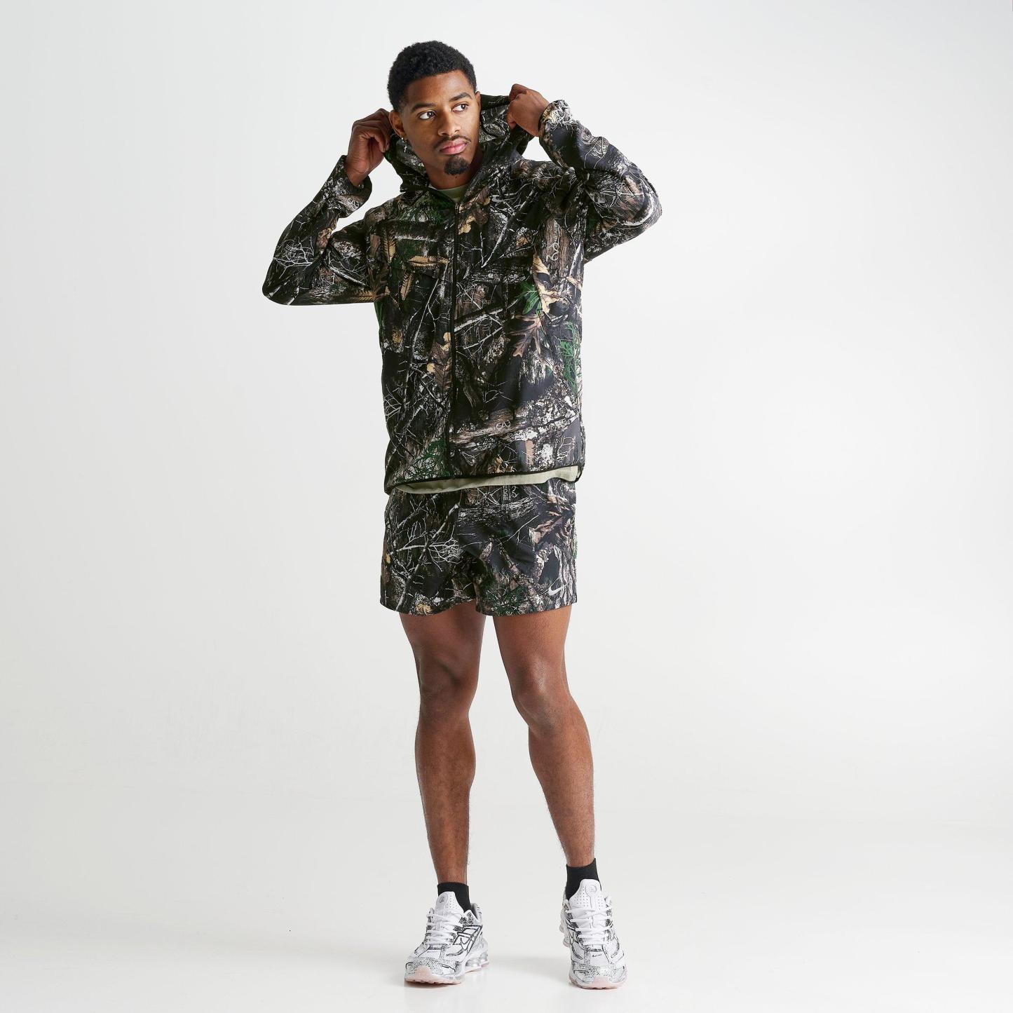 Men's Nithtke Stride Dri-FIT Realtree Full-Zip Running Jacket - Anthracite/Black