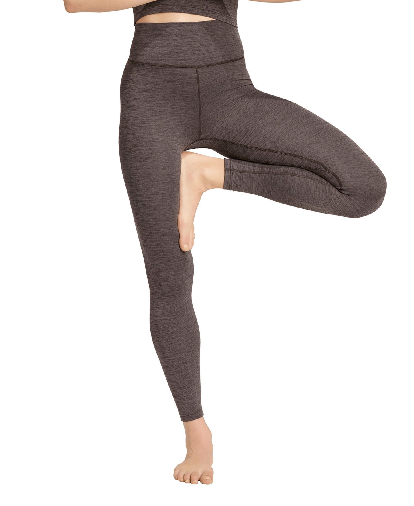 adidas Women's All Me High-Waist Pull-On 7/8 Leggings - Aurora Coffee