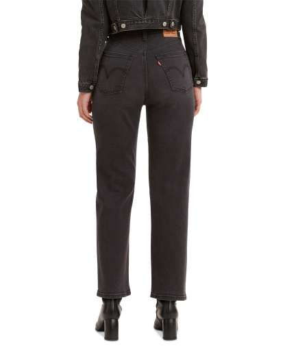 Levi's Women's Ribcage High-Rise Straight Ankle Jeans - Just A Sec