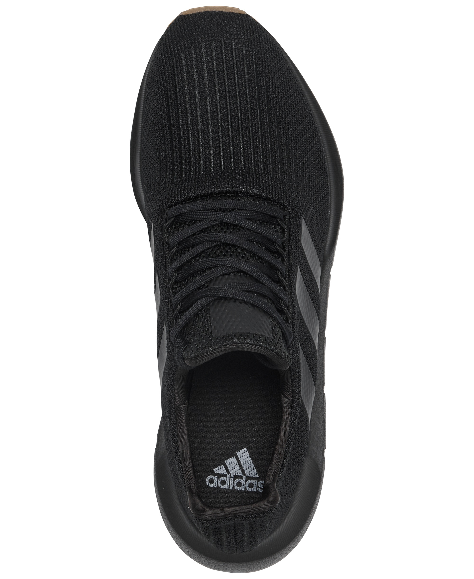 adidas Men’s Swift Run Casual Sneakers from Finish Line - Black/Gum