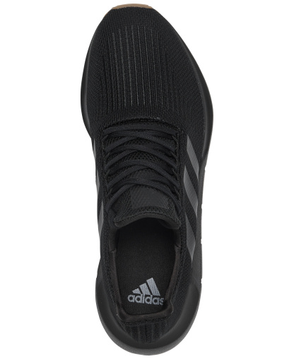 adidas Men’s Swift Run Casual Sneakers from Finish Line - Black/Gum