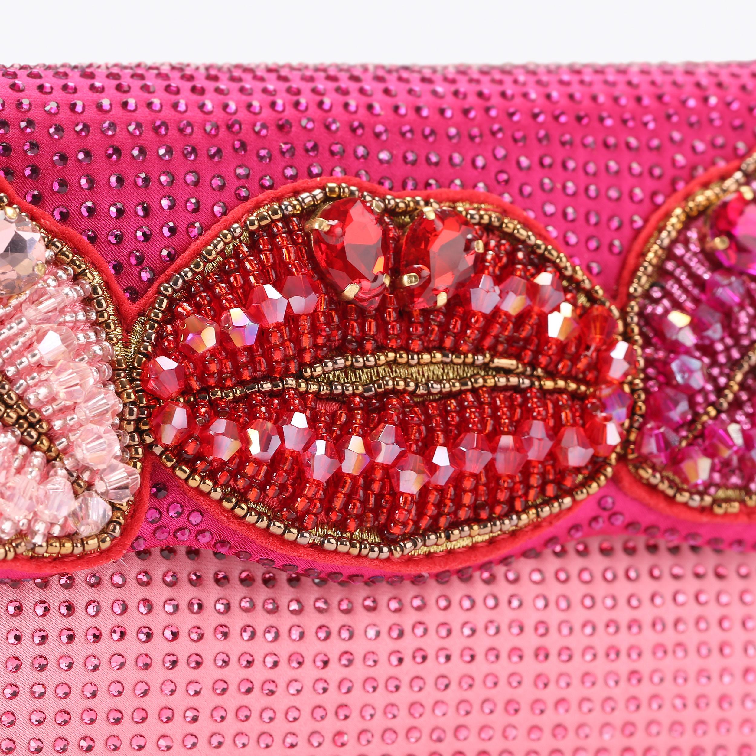 Kurt Geiger London Pickle Shoulder Kiss - Pink - view 5