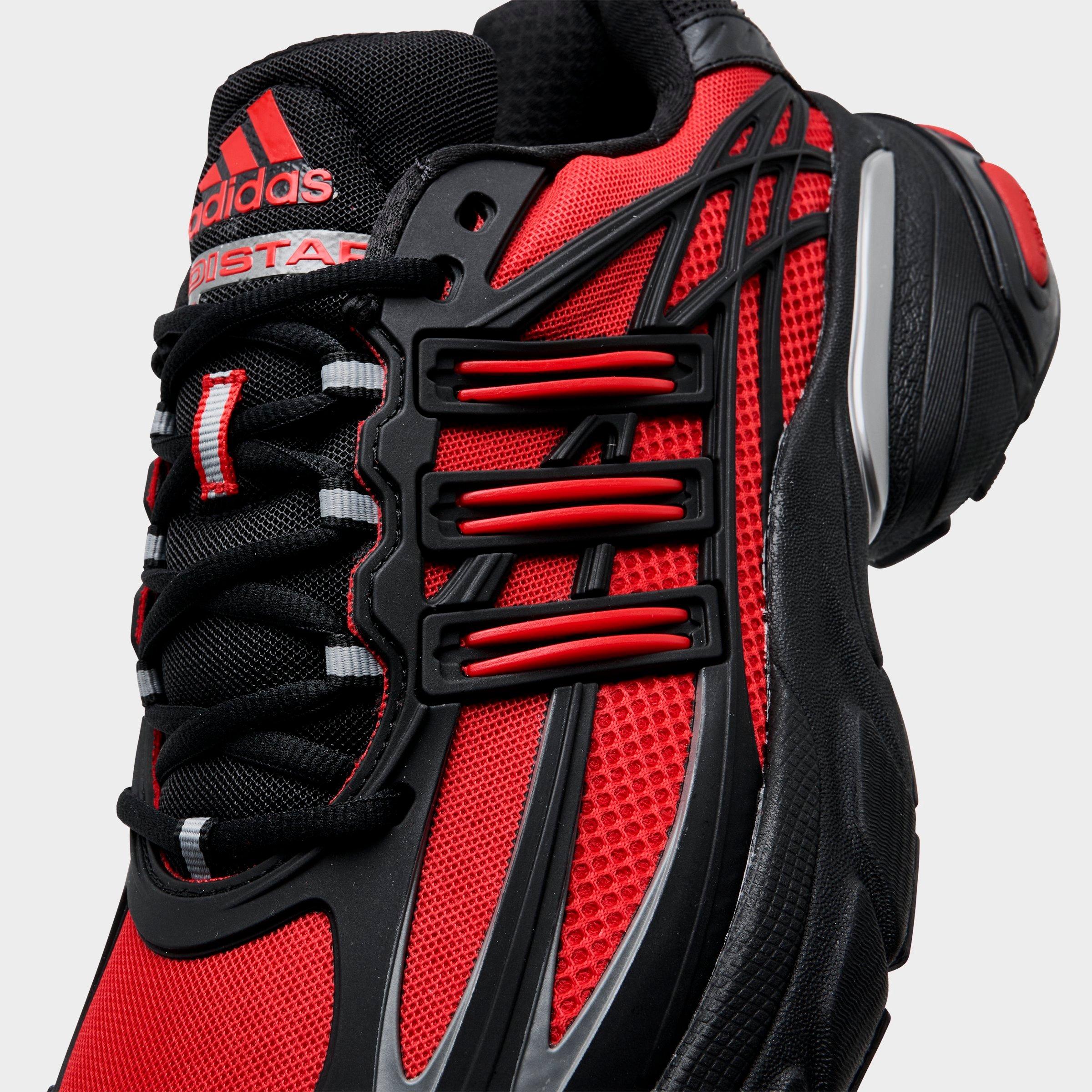 Men's adidas Adistar XLG 2.0 Casual Shoes - Part 2 - Core Black/Red - Detail shot