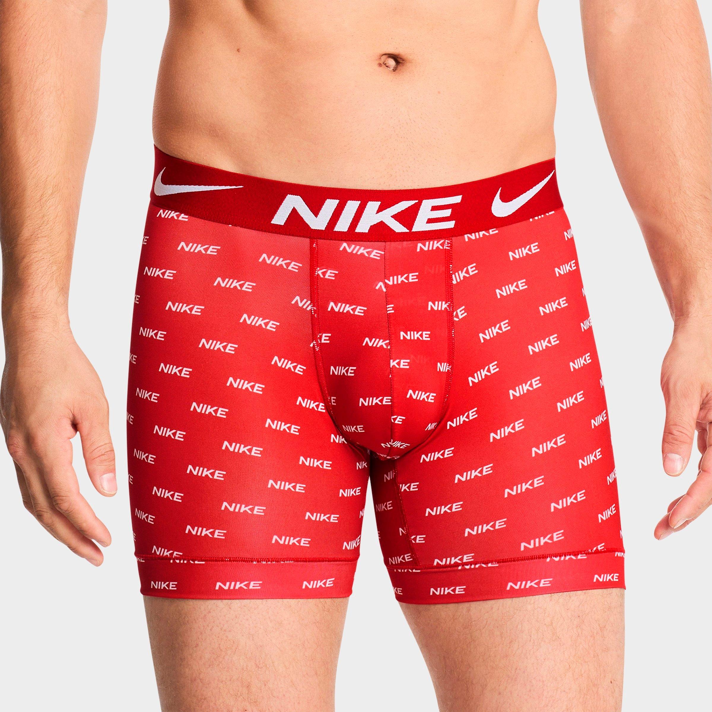 Men's Nithtke Dri-FIT Essential Micro Boxer Briefs (3-Pack) - Berry/Royal/Black