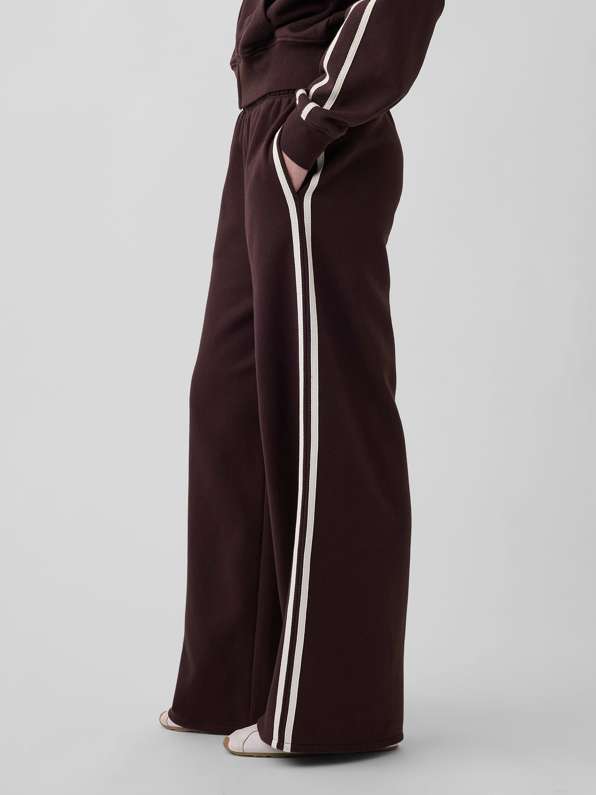 VintageSoft Baggy Sweatpants - Terra brown