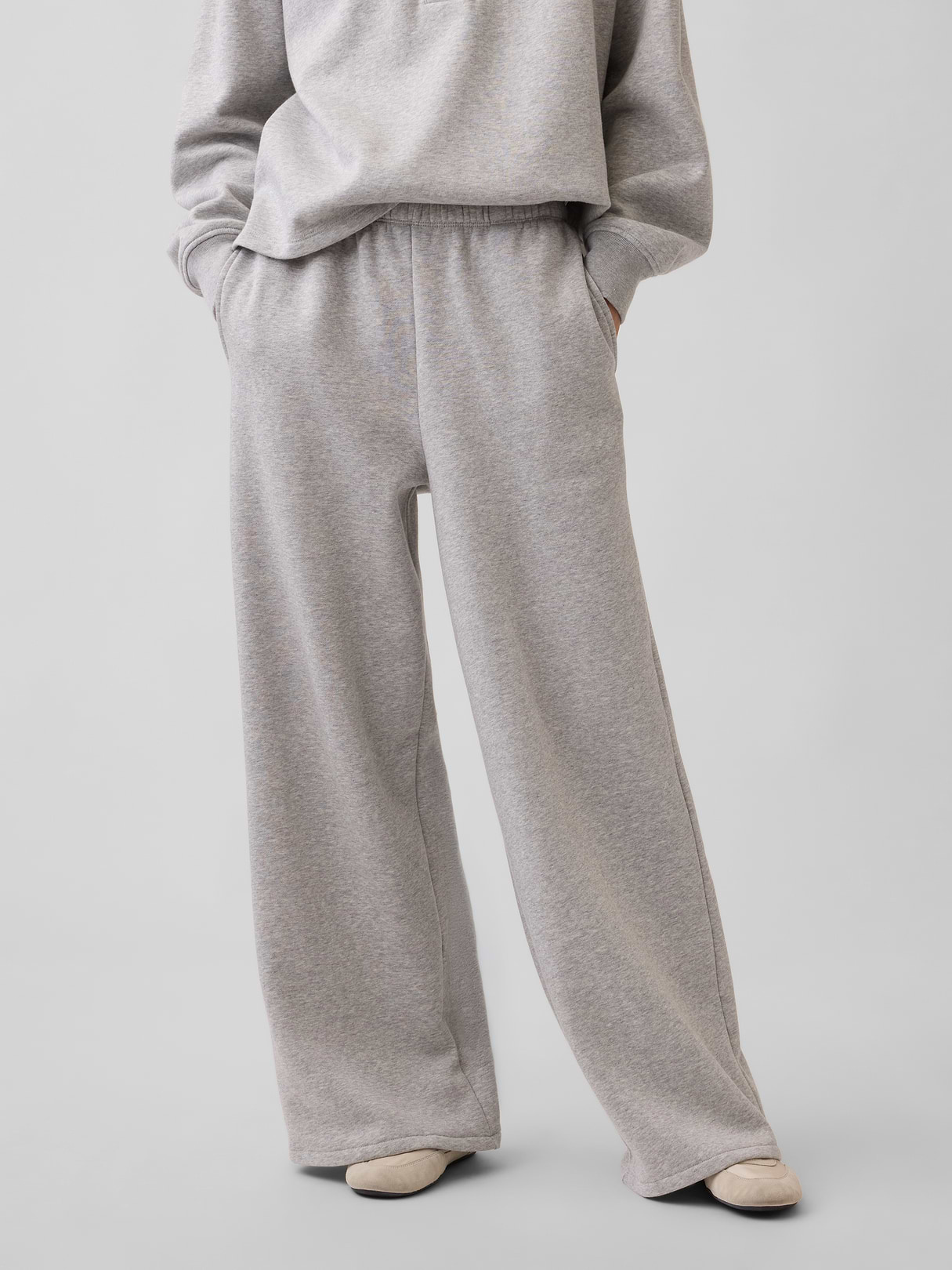 VintageSoft Baggy Sweatpants - Heather gray