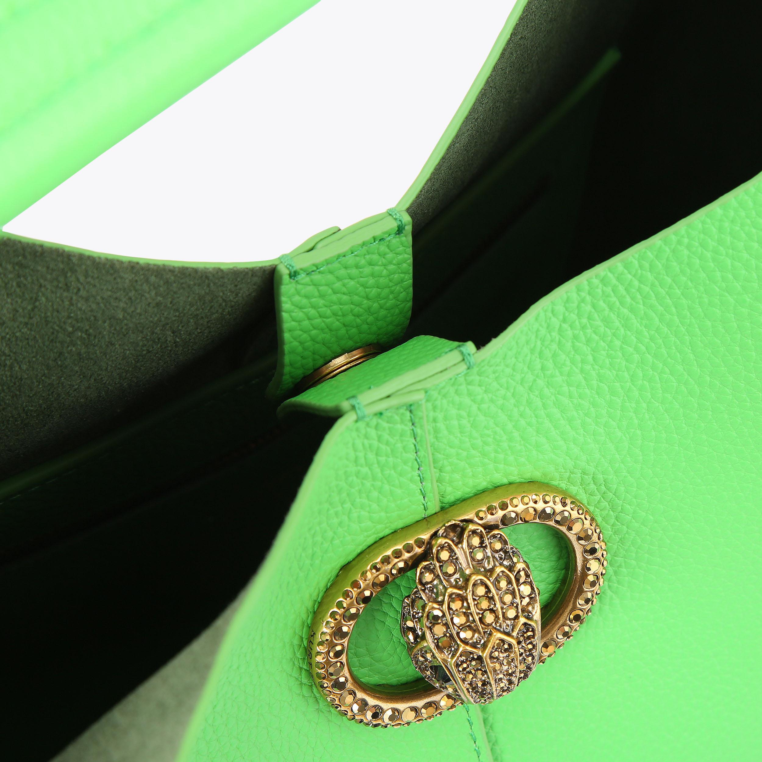 Kurt Geiger London Chelsea Lg Slouch Hobo - Green - view 6