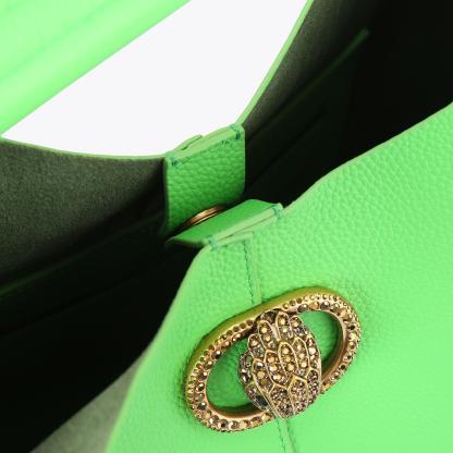 Kurt Geiger London Chelsea Lg Slouch Hobo - Green - view 6