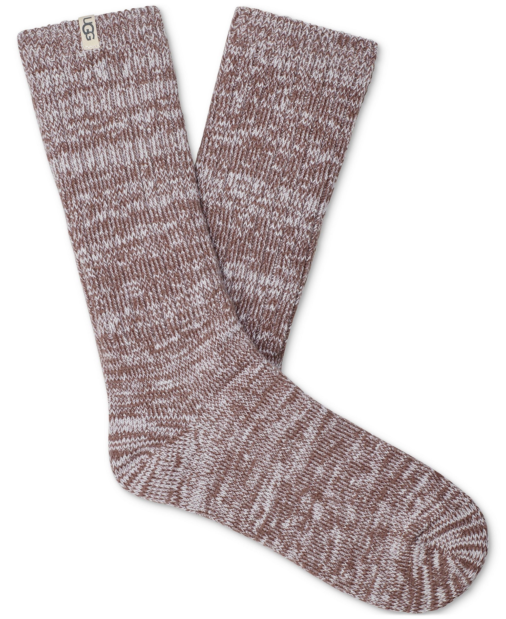 UGG Women's Rib-Knit Slouchy Crew Socks - Allspice