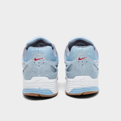 Men's Nithtke P-6000 Casual Shoes - Part 1 - Soft Blue/Metallic Silver/Summit White - Back view