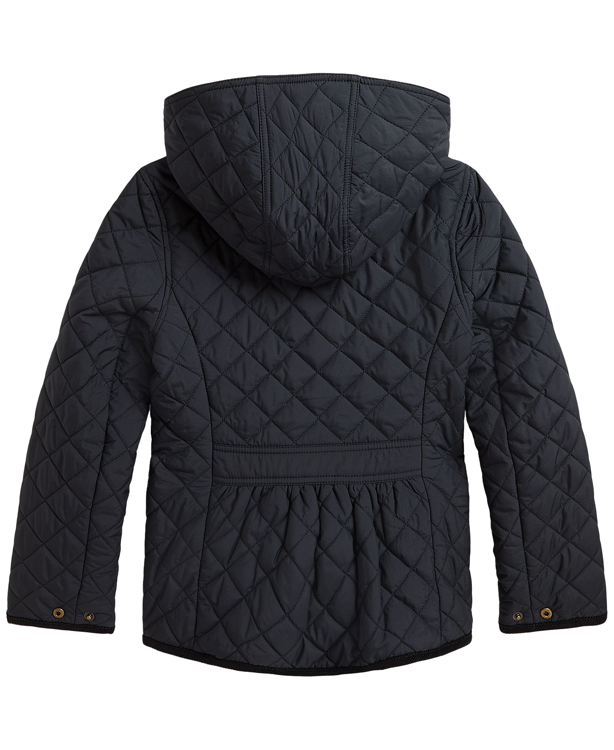 Polo Ralph Lauren Big Girls Quilted Barn Jacket - Polo Black