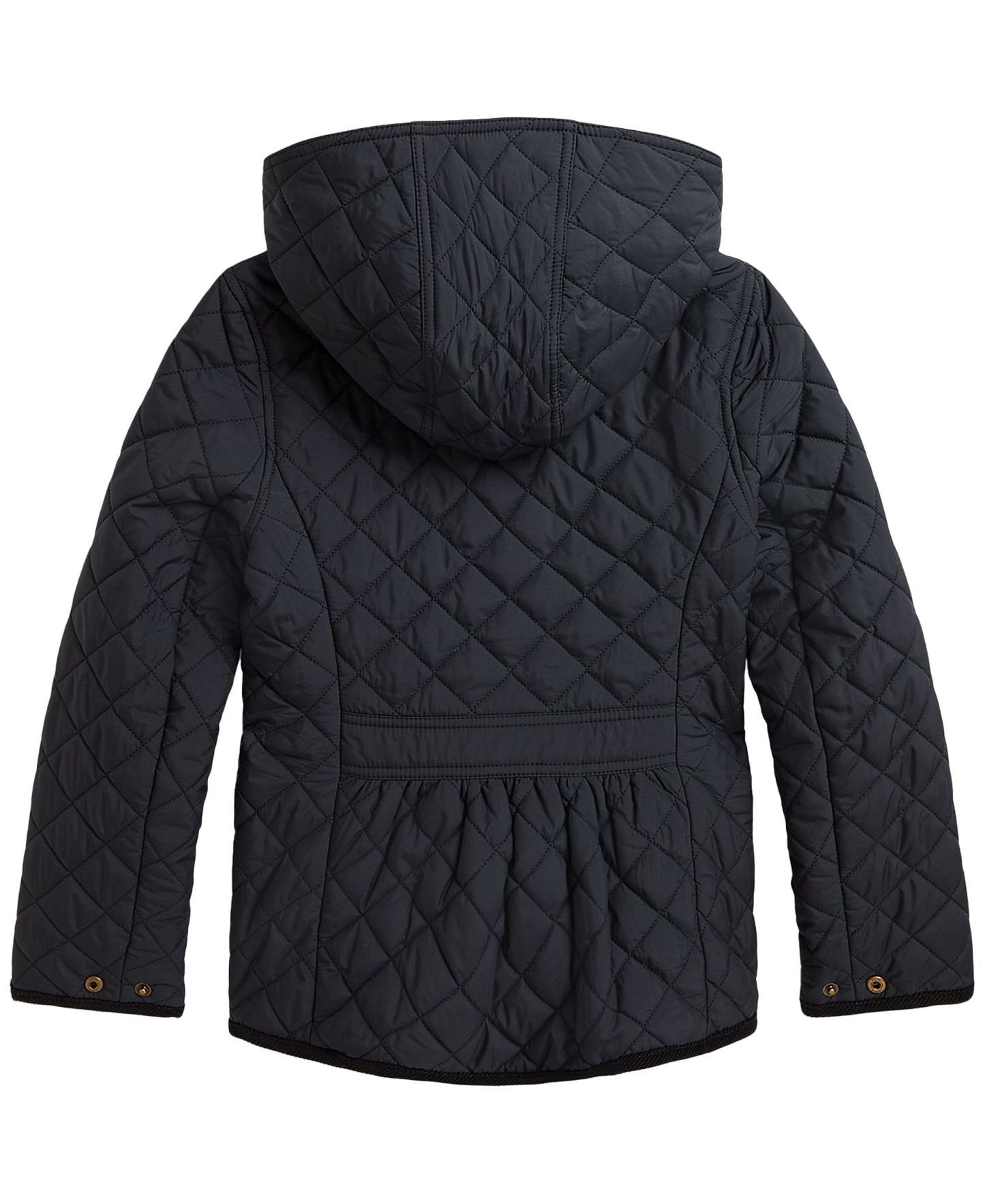 Polo Ralph Lauren Big Girls Quilted Barn Jacket - Polo Black