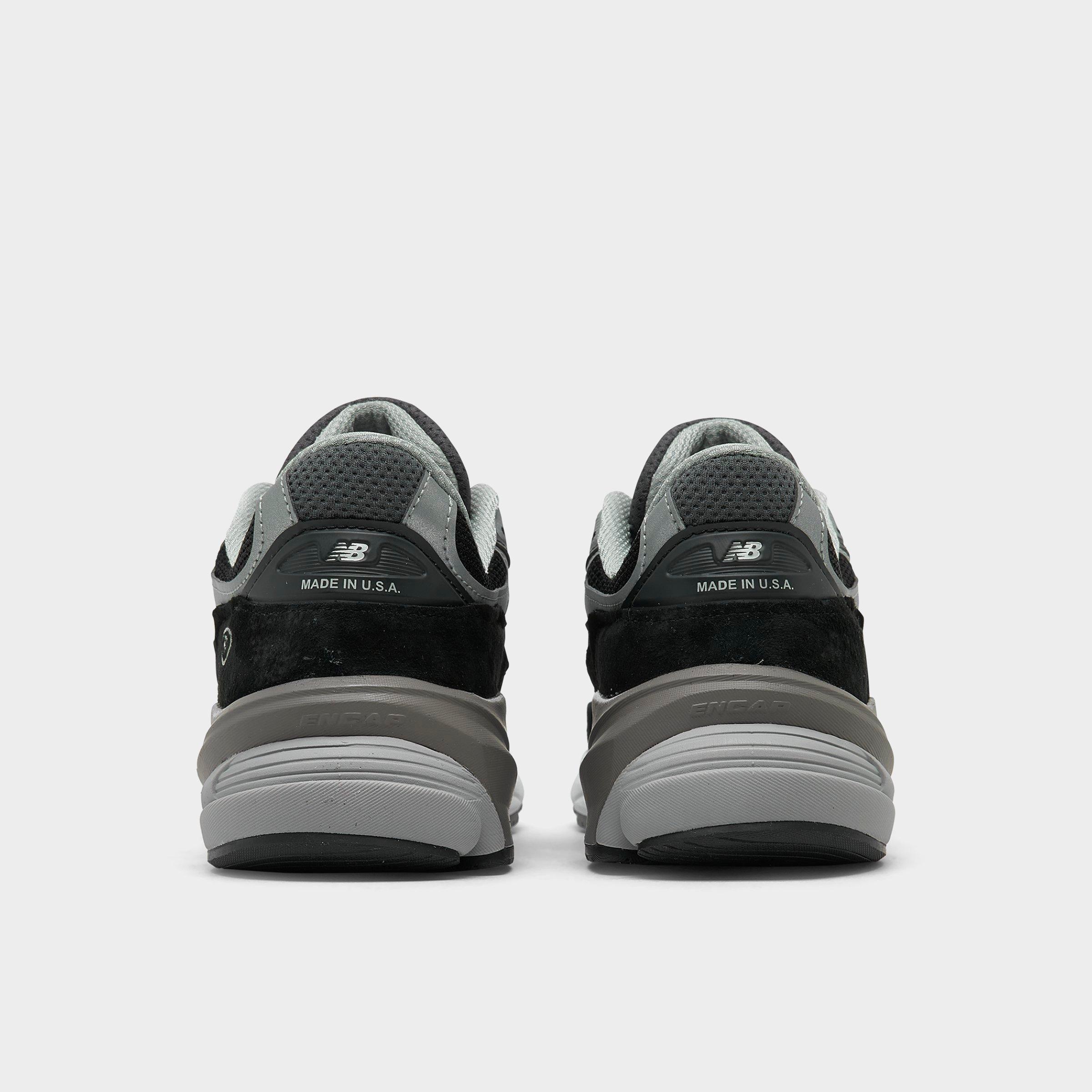 Women's New Balance Made in USA 990v6 Running Shoes - Black/Black - view 4