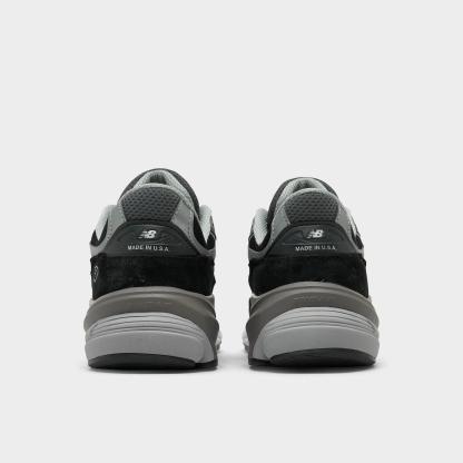 Women's New Balance Made in USA 990v6 Running Shoes - Black/Black - view 4