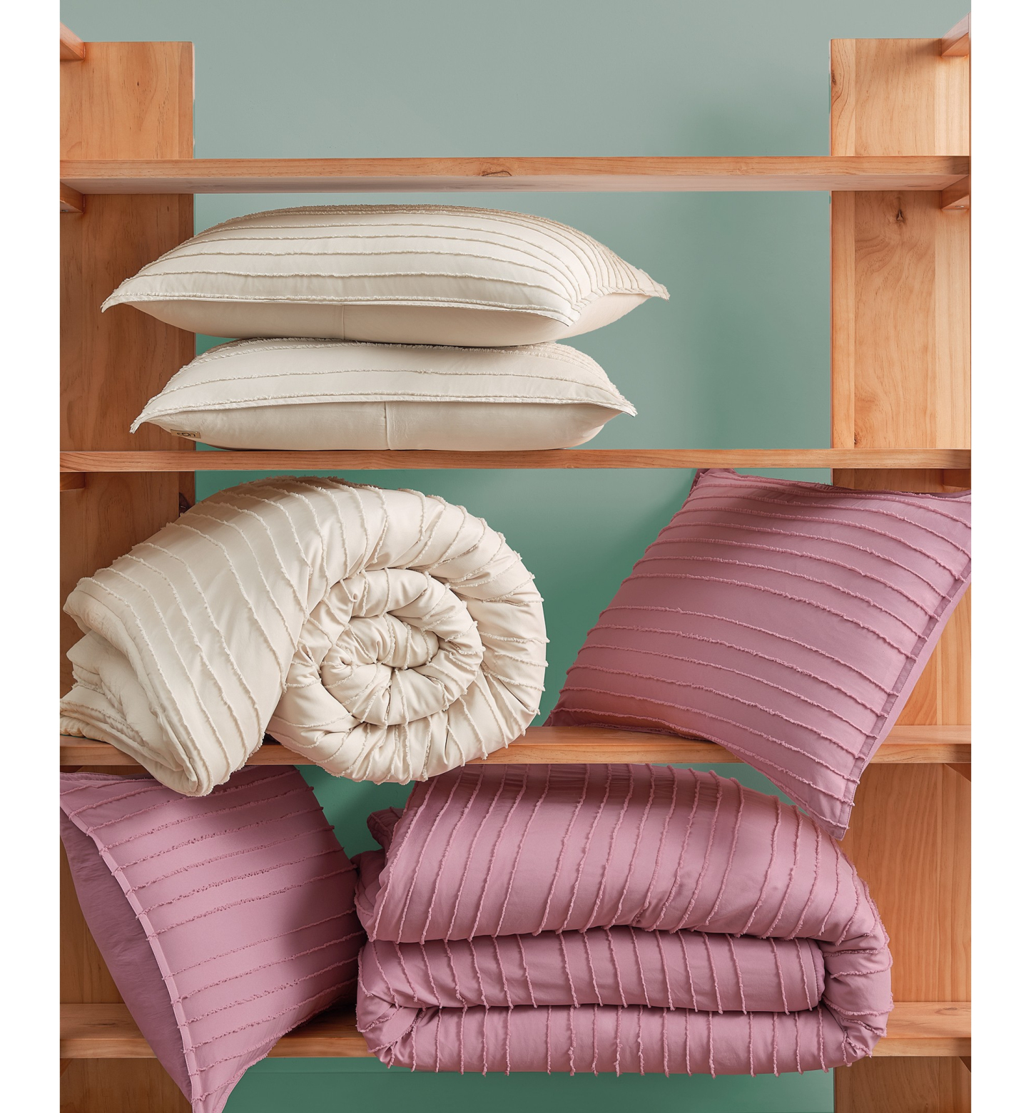 UGG® Devon Textured Comforter Sets - Birch