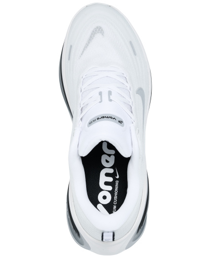 Nike Men's Vomero Plus Running Sneakers from Finish Line - White, Metallic Silver