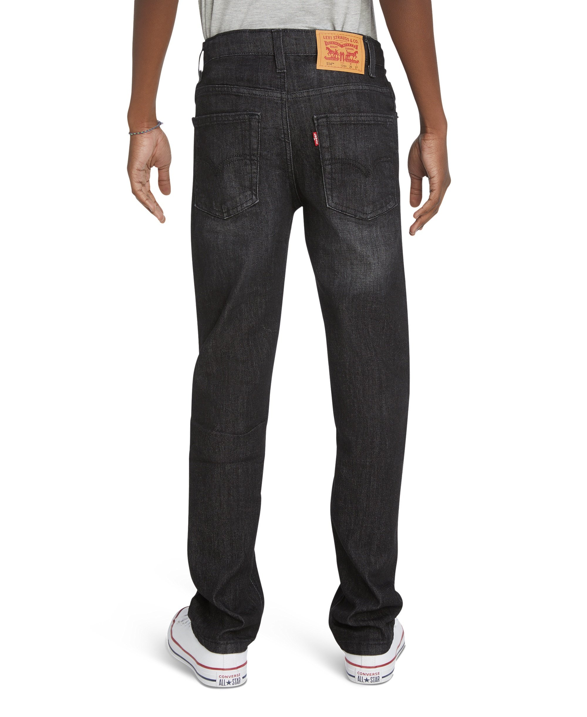 Levi's Boys' 8-20 514 Straight Fit Stretch Performance Jeans - Steady Rocky