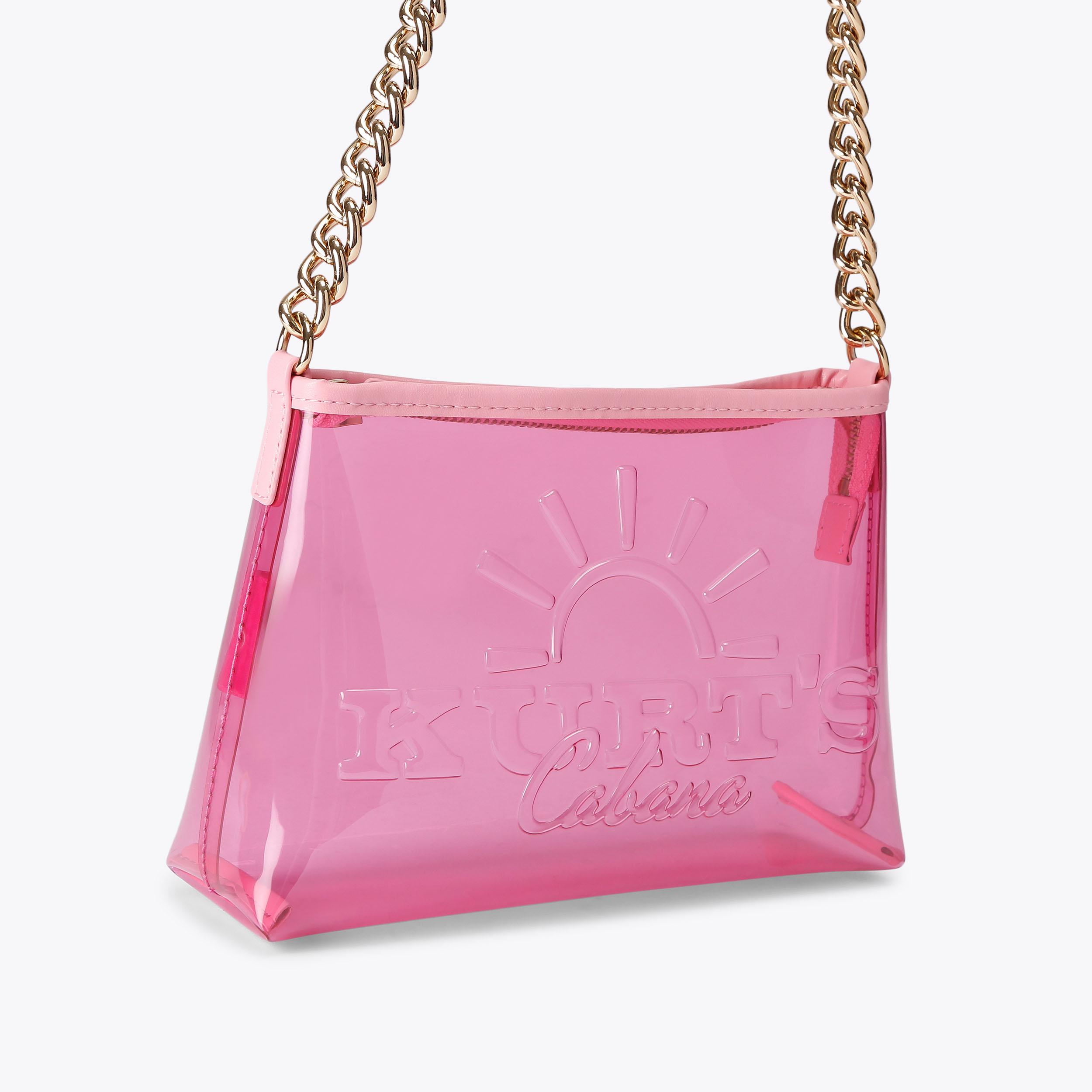 Kurt Geiger London Kurt's Cabana Small Pochette Bag - Pink - view 3