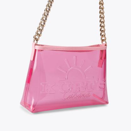 Kurt Geiger London Kurt's Cabana Small Pochette Bag - Pink - view 3
