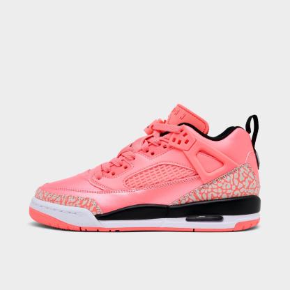 Girls' Big Kids' Jordan Spizike Low Casual Shoes - Pink Gaze/White/Black/Pink Gaze - view 1
