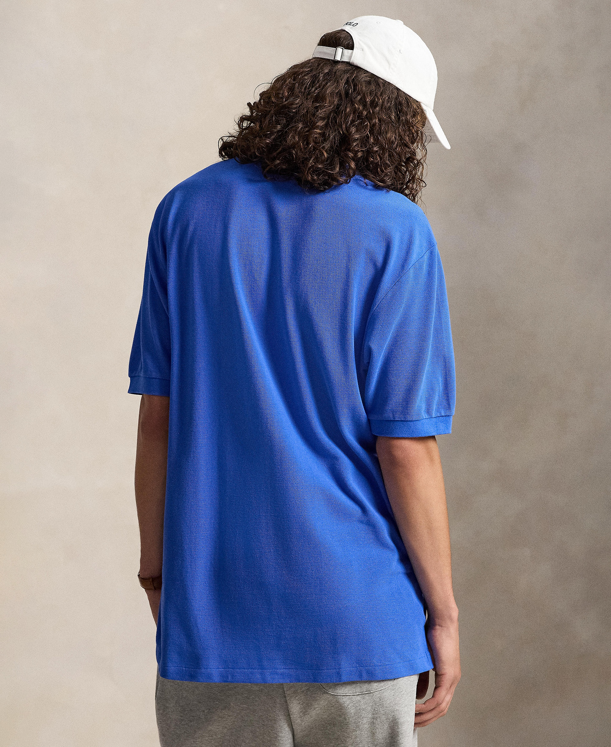 Polo Ralph Lauren Men's Big & Tall Cotton Short-Sleeve Polo Shirt - New Iris Blue/C1730
