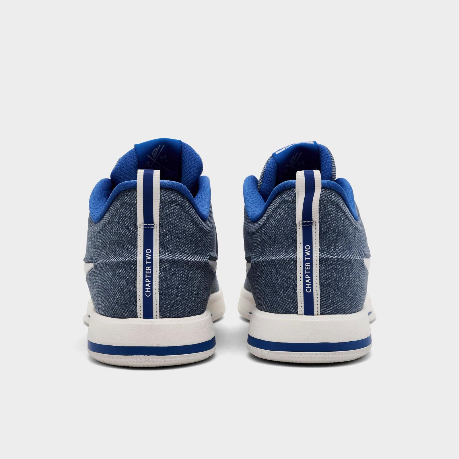 Men's Nike Book 2 SE Denim Basketball Shoes - Multi-Color/Multi-Color/Sail/Game Royal